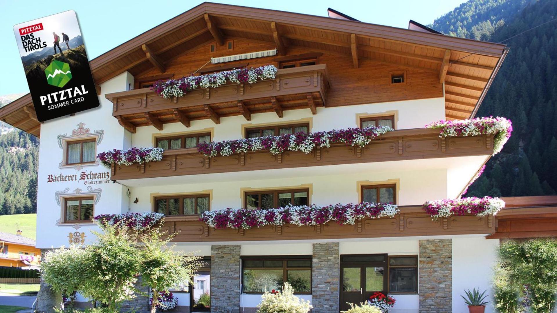 Baeckerei Schranz Bed & Breakfast Sankt Leonhard im Pitztal Exterior photo